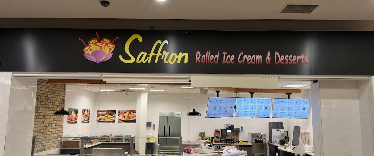 Saffron Rolled Ice Cream & Desserts
