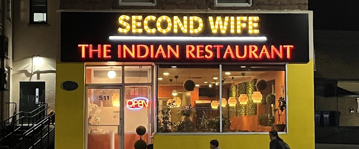 Second Wife the Indian restaurant( parking available)