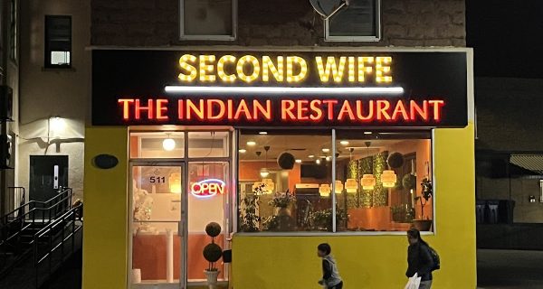 Second Wife the Indian restaurant( parking available)